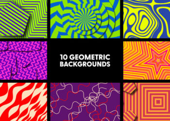 VideoHive Geometric Backgrounds 42731177