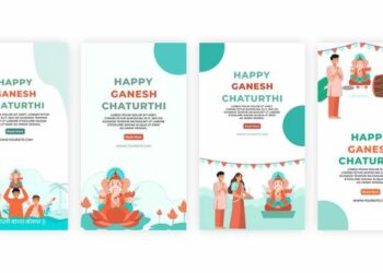 VideoHive Happy Ganesh Chaturthi Instagram Story Template Premier Pro 39407597