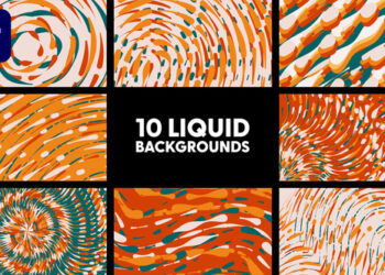 VideoHive Liquid Backgrounds 42739395