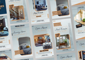 VideoHive Luxury House Real Estate Stories 43401033