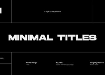VideoHive Minimal Titles | PP 43177440