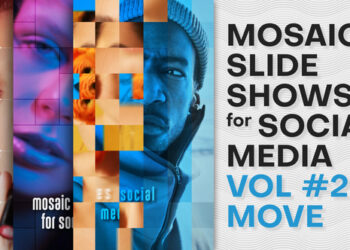VideoHive Mosaic Slideshows for Social Media. Vol 2 MOVE 42503526