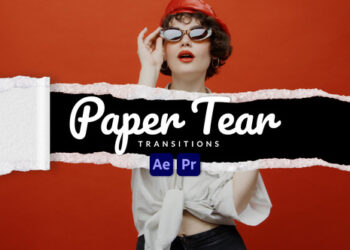 VideoHive Paper Tear Transitions 43420994