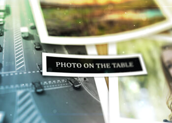 VideoHive Photos on the Table 17102538