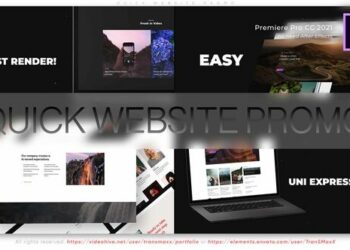VideoHive Quick Website Promo 42540434