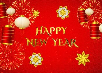 VideoHive Red Lantern Chinese New Year Slideshow 42530814