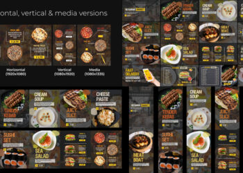 VideoHive Restaurant Market (Social Media) | Premiere Pro MOGRT 43360729