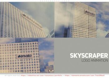 VideoHive Skyscraper Logo 43265273