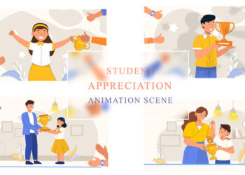 VideoHive Student Appreciation Explainer Animation 43333617