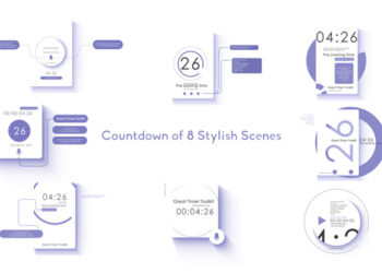VideoHive Style Countdown Timers 42476705