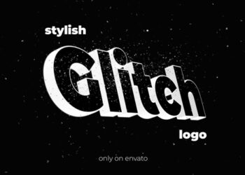 VideoHive Stylish Glitch Logo 42258975