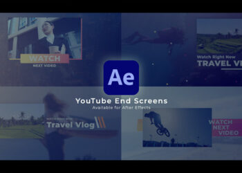 VideoHive YouTube End Screens 42697554