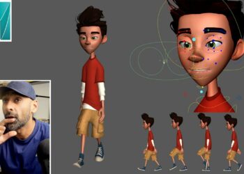 Cartoon Animation Course - Animating a Walk Cycle On The Spot By Opi Chaggar