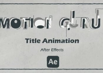Motion Graphics in After effects | Title Animation By Motion Guru