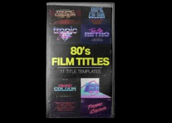 Tropic Colour - 80S RETRO FILM TITLES