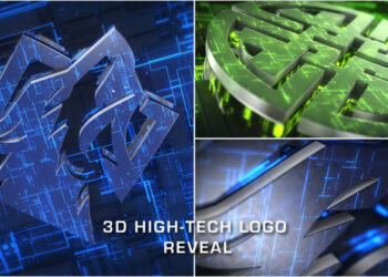 VideoHive 3D High-Tech Logo Reveal 44160370