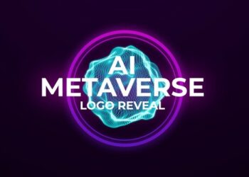 VideoHive AI Metaverse Logo Reveal 43900790