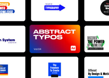 VideoHive Abstract Typos 04 for After Effects 43857512