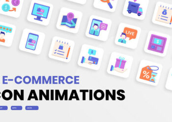 VideoHive Animated Commerce Icons 39719885