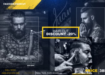VideoHive BarberShop Slideshow 26560349