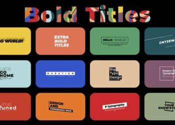 VideoHive Bold Titles 2.0 | FCPX 42454008