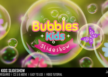 VideoHive Bubbles Kids_Slideshow 43885247