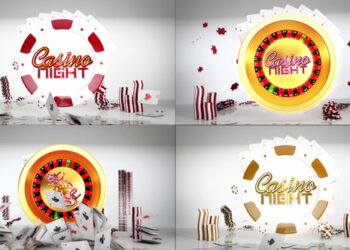 VideoHive Casino Logo Reveals 44224847