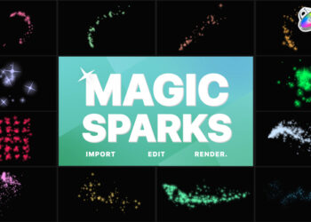 VideoHive Christmas Magic Sparks | FCPX 42368868