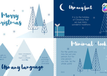 VideoHive Christmas Typography Slides for FCPX 42344311