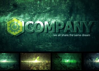 VideoHive Cinematic 3D Glass Logo Reveal 4866504
