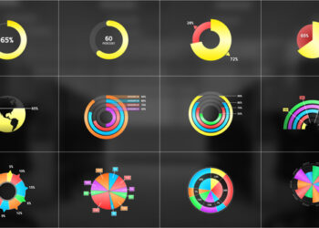VideoHive Circle Chart Infographic 42130050