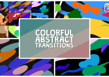 VideoHive Colorful Abstract Transitions | FCPX 42947232