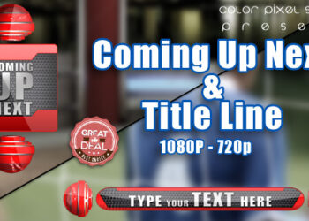 VideoHive Coming Up Next & Title Line 3D Lower Trade 6653997