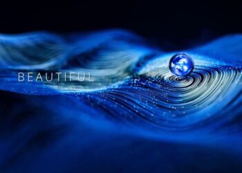 VideoHive Curled Particles 44453371