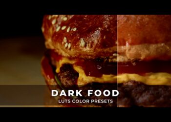 VideoHive Dark Food Luts 43418893