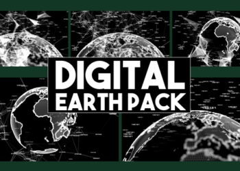 VideoHive Digital Earth Pack for After Effects 44502496
