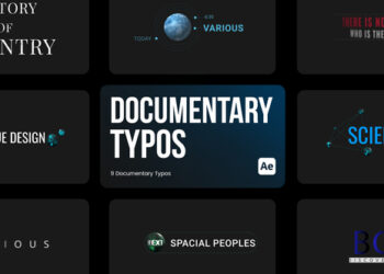 VideoHive Documentary Typos for After Effects 43988128