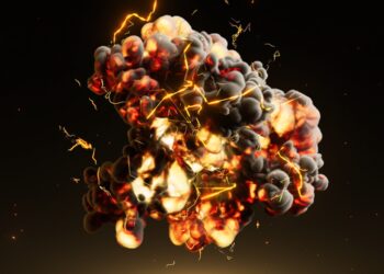VideoHive Electric Explosion Logo Reveal 43950158