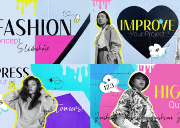 VideoHive Fashion Concept Slideshow for DaVinci Resolve 43384842