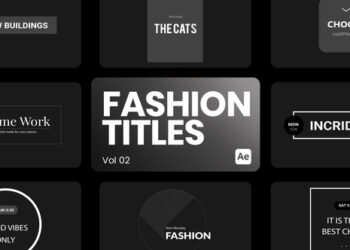 VideoHive Fashion Titles 02 for After Effects 44038658