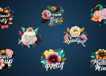 VideoHive Flower titles #2 [After Effects] 44490696
