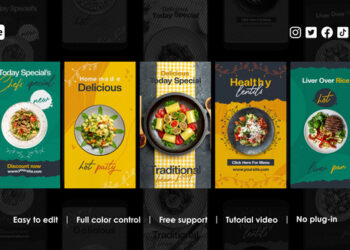 VideoHive Food Instagram Reels 44160073
