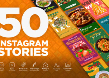 VideoHive Food Instagram Stories 44112541