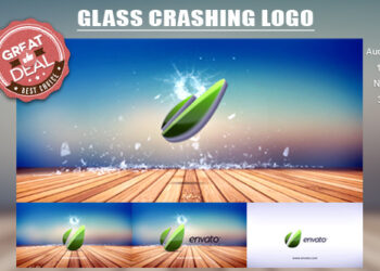 VideoHive Glass Crashing Intro 8137228