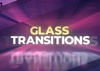 VideoHive Glass Transitions 44176162