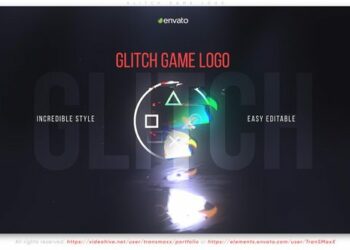 VideoHive Glitch Game Logo 44503890