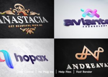 VideoHive Glossy Logo Reveal 44412532