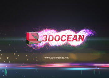 VideoHive Glowing Particles Logo Reveal 2 8538634