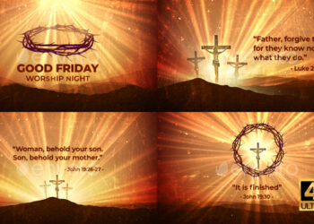 VideoHive Good Friday Easter Worship Opener 44461995