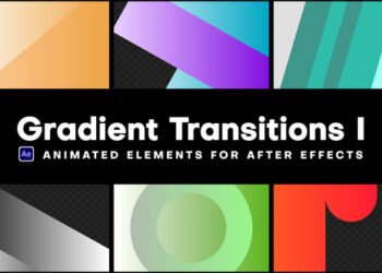 VideoHive Gradient Transitions I 43803980